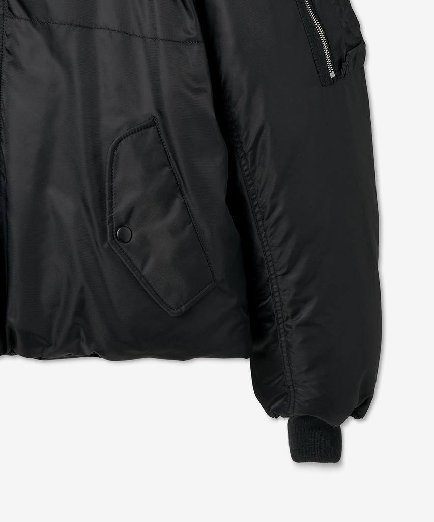 Oamc Reworked Bomber Ma 1 Jacket - Black / 23A28Oax09Capoa080001