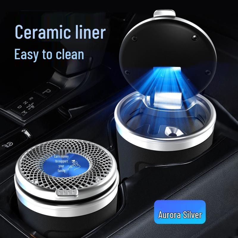 Changan Deepal SL03 S7 Car Ashtray: Metal Liner, Flame Retardant, Multi-functional, Personalized Design