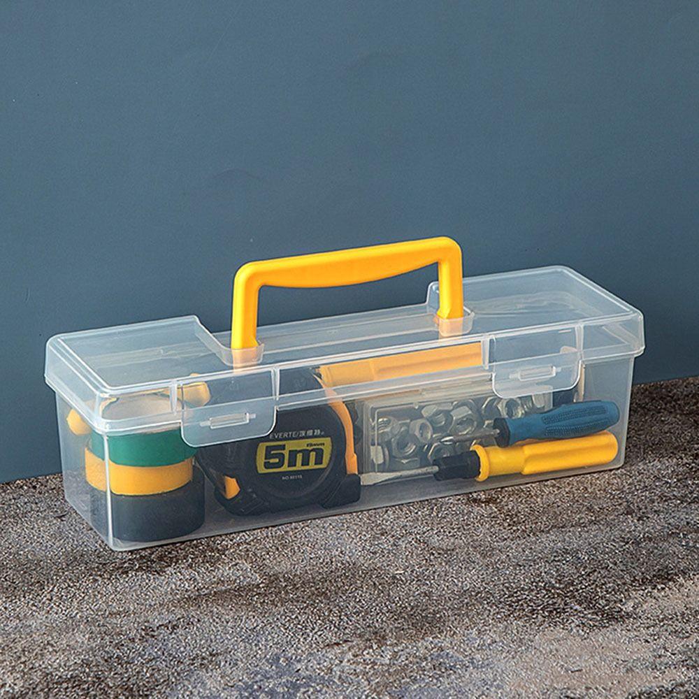 Transparent Storage Screw Box Impact-resistant Tool Storage Box Hardware Tool Box Organizer