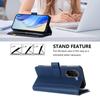 For Xiaomi Poco C71 4G/Xiaomi Redmi A5 4G (171.7*77.8*8.3mm) Leather Case 9 Card Slots Zipper Wallet Stand Phone Cover with Wrist Strap