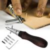 Edge Pressing Edge Beveller Groover Trenching Leather Trimming Tool Leather Edge Trimmer  Leather
