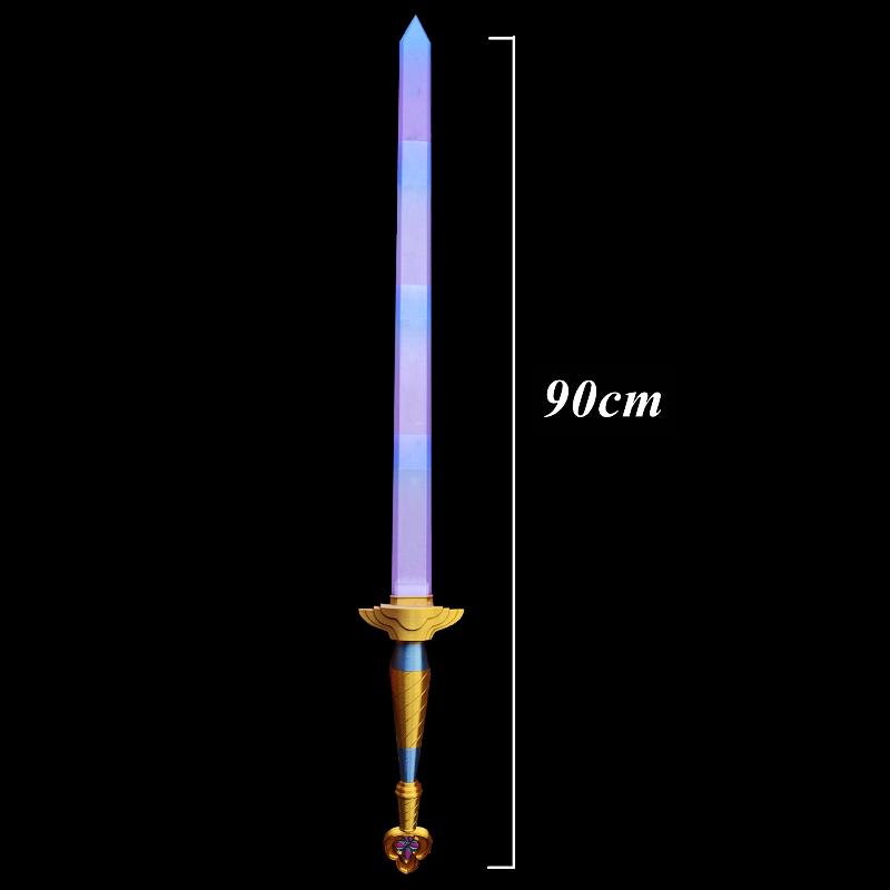 Руми Меч С Символом Наряды Демон Ролевая Игра Охотники Меч Косплей Реквизит Женщины Мужчины Хэллоуин Карнавальный Костюм Аксессуары