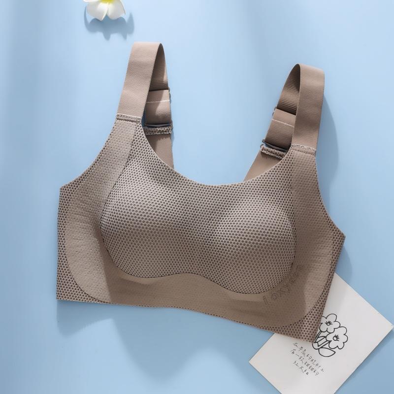 Спортивный бюстгальтер больших размеров для женщин, полный, мм, тонкий, летний, с полной чашкой, бесшовный бюстгальтер