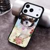 Cartoon Shih Tzu Dog Phone Case For iPhone 17 16 15 14 13 12 11 Pro Max Plus 17Air Soft Silicone Cover