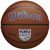 Wilson Team Alliance Sacramento Kings Ball, Unisex Brown Basketball