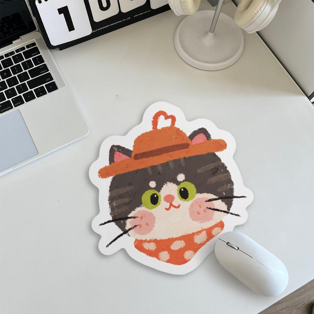 Thickened Cartoon Mouse Mat Anti-slip Girls Mousepad Creative Cute Mouse Pad Universal