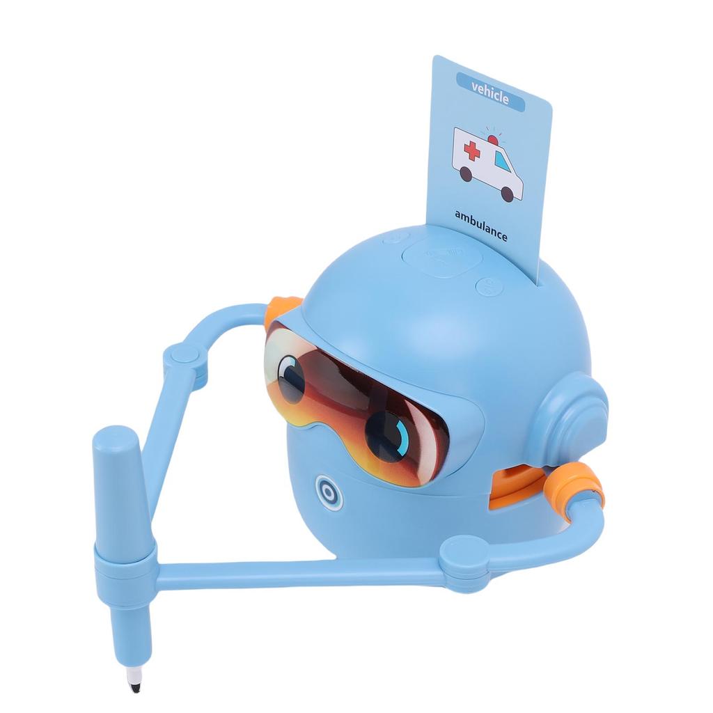 Умный Автоматический Робот для Рисования Игрушка Веселая Музыкальная Обучающая Машина для Рисования со 100 Карточками 14 Цветными Ручками