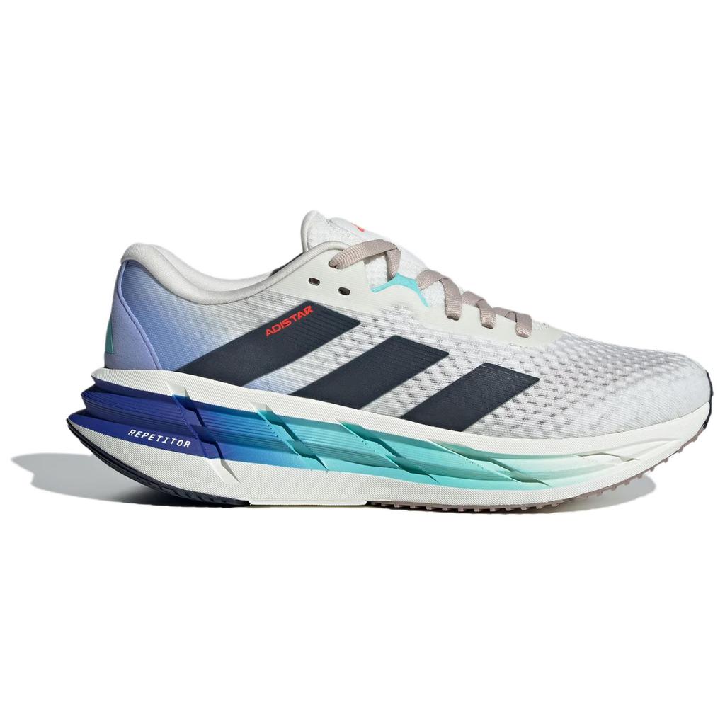 adidas Adistar 3 Удобные Минималистичные Прочные Низкие Повседневные Тренировочные Кроссовки для Бега на Длинные Дистанции Мужские Кроссовки Белые ID6169