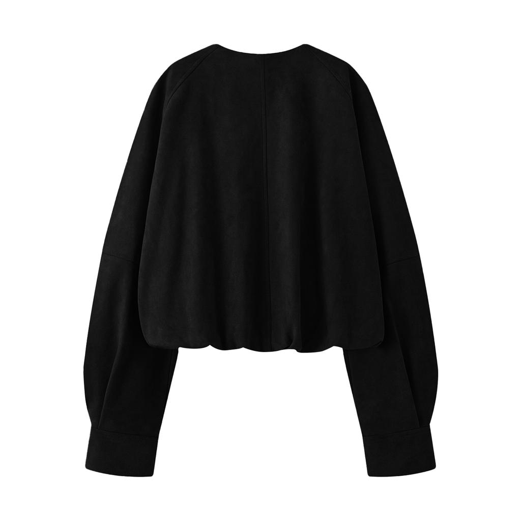 Женская модная куртка с короткими рукавами на пуговицах