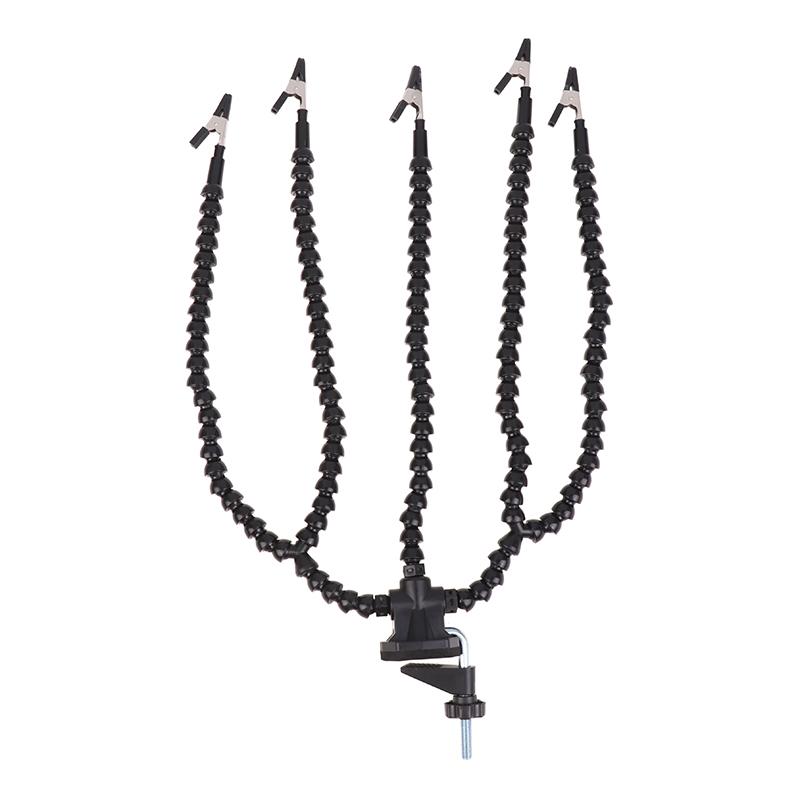 Многофункциональный инструмент «Третья рука» для пайки, настольный зажим, подставка для пайки, держатель для сварки печатных плат, гибкий рычаг, инструмент для пайки