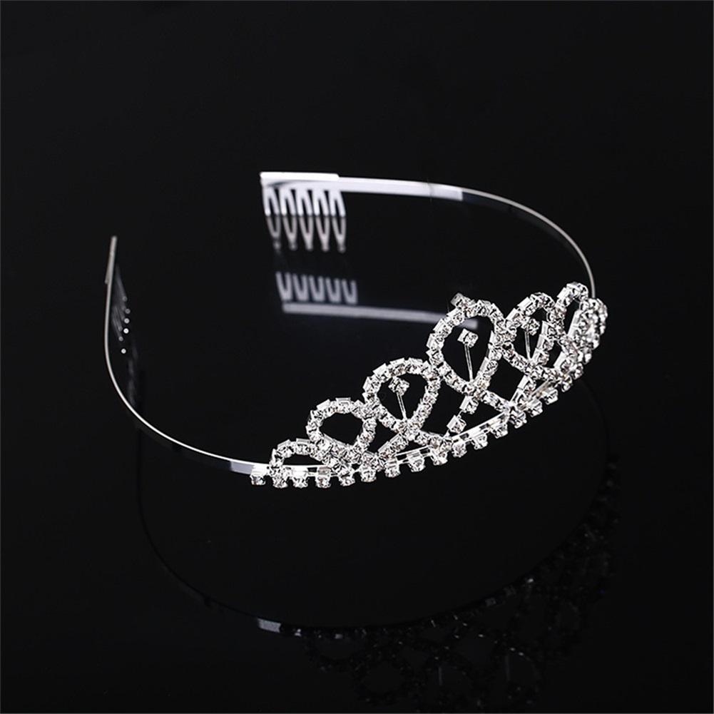 Принцесса свадебная корона свадебная хрустальная тиара украшения для волос аксессуары
