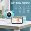 Baby Monitor 1080P WIFI Multi-function IP Camera 5 Inch LCD Screen Baby Care Camera Tuya APP