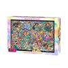 Tenyo Disney Princess Stained Glass Collection Jigsaw Puzzle, 300 Pieces, D-300-057