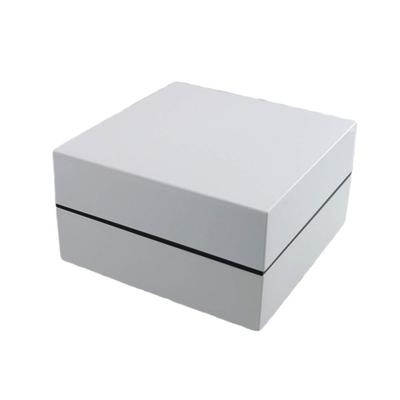 Столовая посуда East Jubako Japanese Modern Hors Square 2 Tiers Weight 18cm White with Dividers d'oeuvre