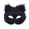 Women Plush Fox Mask Halloween Carnival Fancy Dress Party Props Cute Fox Mask