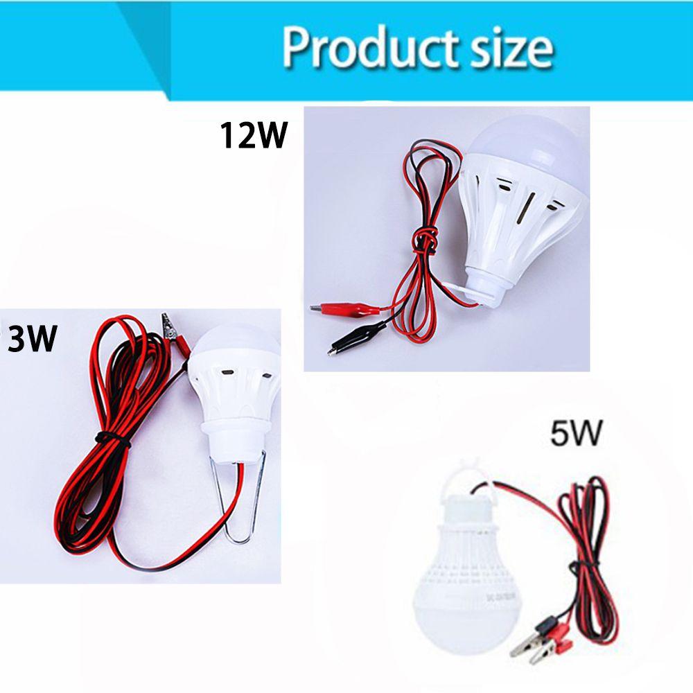 New Clip Portable Outdoor Hunting Lantern Camping Lamp Clip Light 12V Bulbs