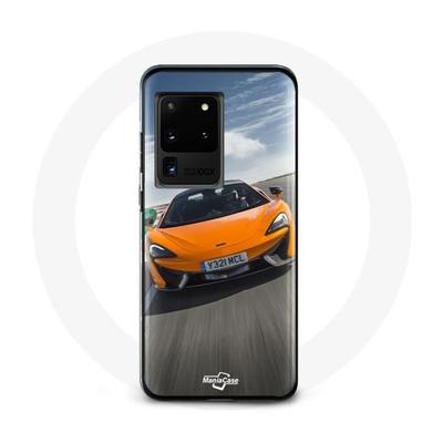 Coque - McLaren - Samsung Galaxy S20 Ultra - Orange - Rigide - Sportif