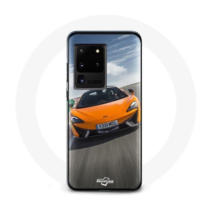 Coque - McLaren - Samsung Galaxy S20 Ultra - Orange - Rigide - Sportif