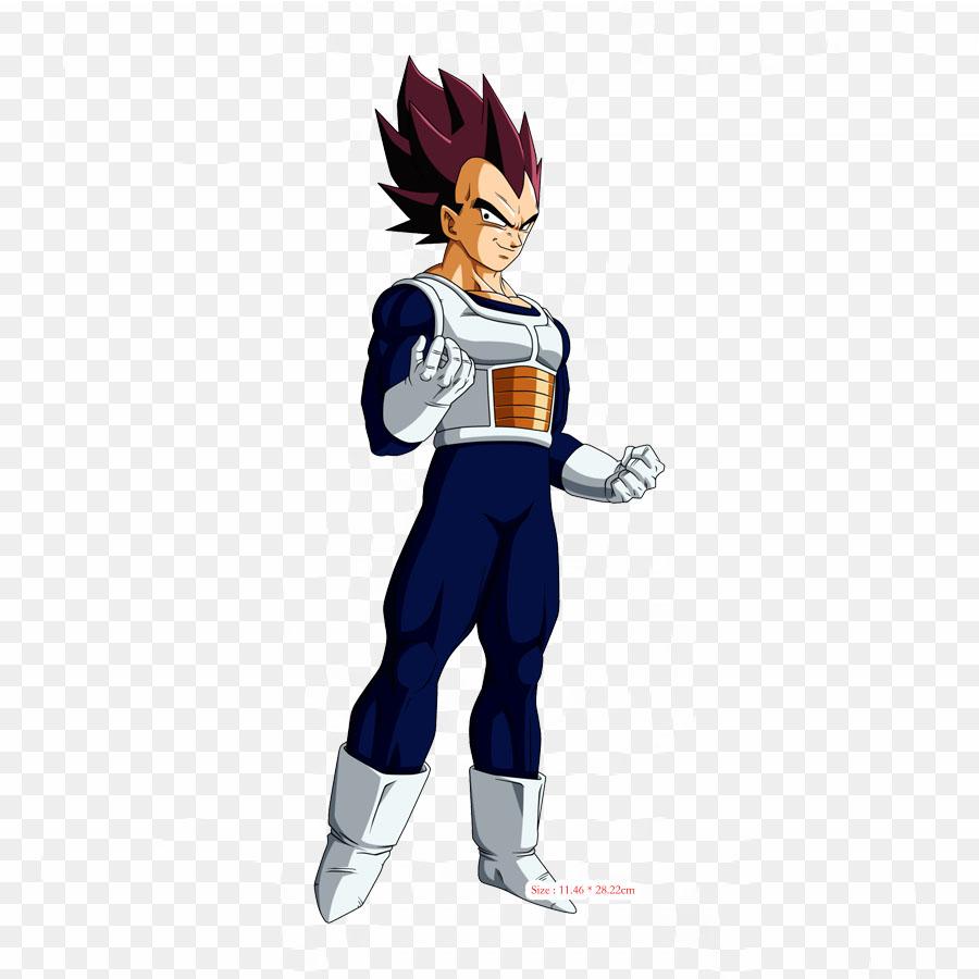 Patches For Clothes Bag Iron On Thermal Stickers Vegeta Majin Vegeta Goku Pattern Washable Heat Transfer