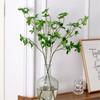 4Pcs Silk Plants Artificial Greenery Stems Ficus Stems Ficus Twig Artificial Ficus Branches Leaf Artificial Plants for Home Office Decor