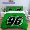 Hannover Football Club  Pattern Bedding Quilt Set  Home Decoration  Gift (1 * duvet cover + 2 * pillowcase  without core)