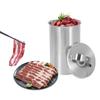 Meat Cooker Stainless Steel Meat Press Cooker Multifunctional Ham Press Marker Machine Thermometer with for Home Kitchen