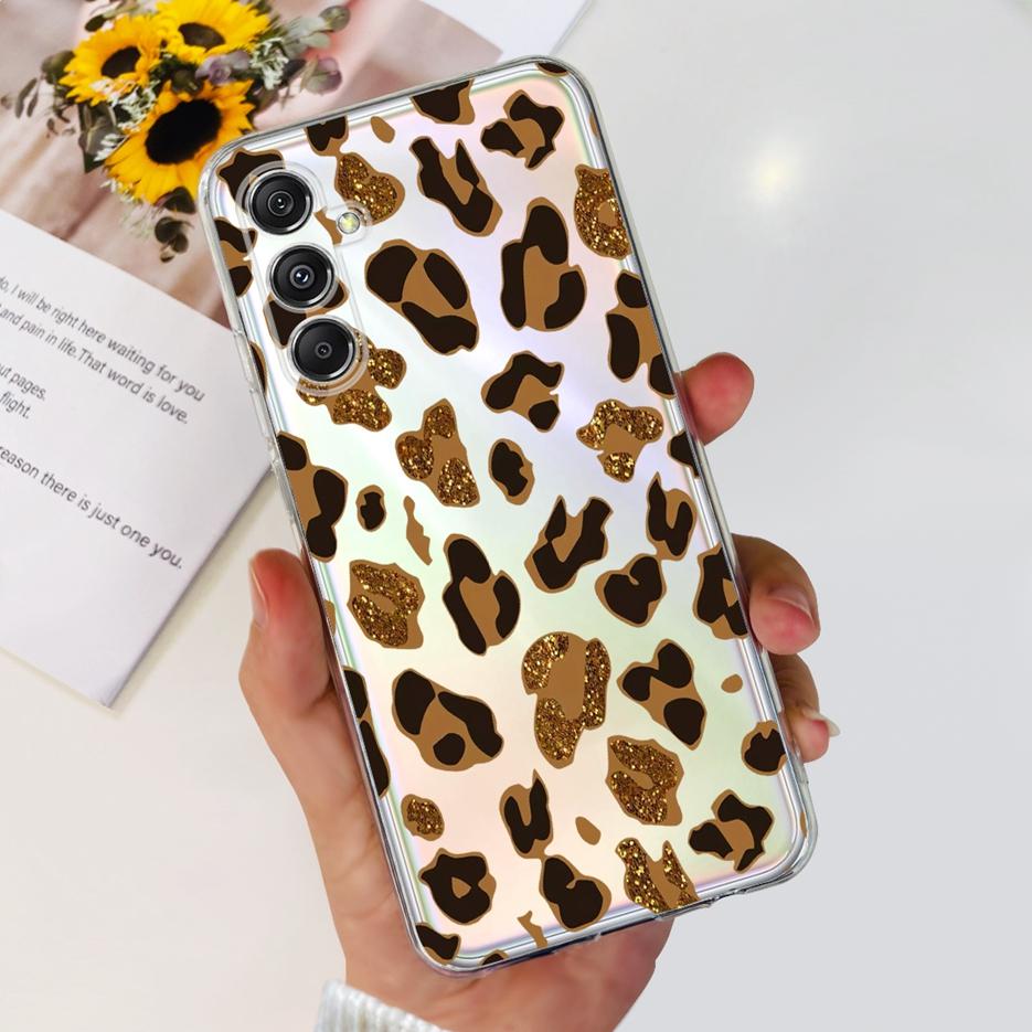 Чехол для Samsung Galaxy M34 5G SM-M346B Новый Модный Расписной Чехол Прозрачный Силиконовый Чехол Для Samsung M34 M 14 Galaxy M14 Мягкий Чехол