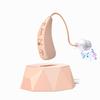 Hearing Amplifier for Seniors, Rechargeable, Binaural, Ear-hook Type, Compact, Lightweight, Two-frequency, Volume Control