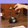 Винтажный Ретро Декор Телефона из Смолы Для Дома Офиса Бара Стайлинг Подарок Для Взрослых