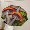 1pc Mushroom Garden Fantasy Umbrella with Plastic Handle,Suitable for All Seasons Home Travel Outdoor UmbrellaDD657