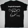 Винтаж INSPIRAL CARPETS MOO Хлопок Черный Унисекс Все Размеры Футболка DI189 Унисекс Футболка