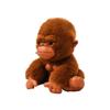 Плюшевая игрушка-обезьянка, мягкая кукла-животное, обнимашка, фигурка для детей и взрослых, идеально подходит для декора спальни, гостиной