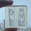 "3D Rose Skull Nail Art Silicone Mold, Floral Pattern DIY Manicure Tool, Transparent Template for Nail Art Decoration