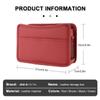 SEAMETAL PU Leather Car Side Door Storage Box Auto Waterproof Phone Pocket Pouch Car Seat Side Organizer Hanging Storage Bag
