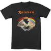 Rainbow Rising Black Unisex T-Shirt