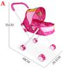 Baby Doll Stroller Applicable For 9-12Inch Dolls Or 25-30Cm Baby Dolls Kids Girl