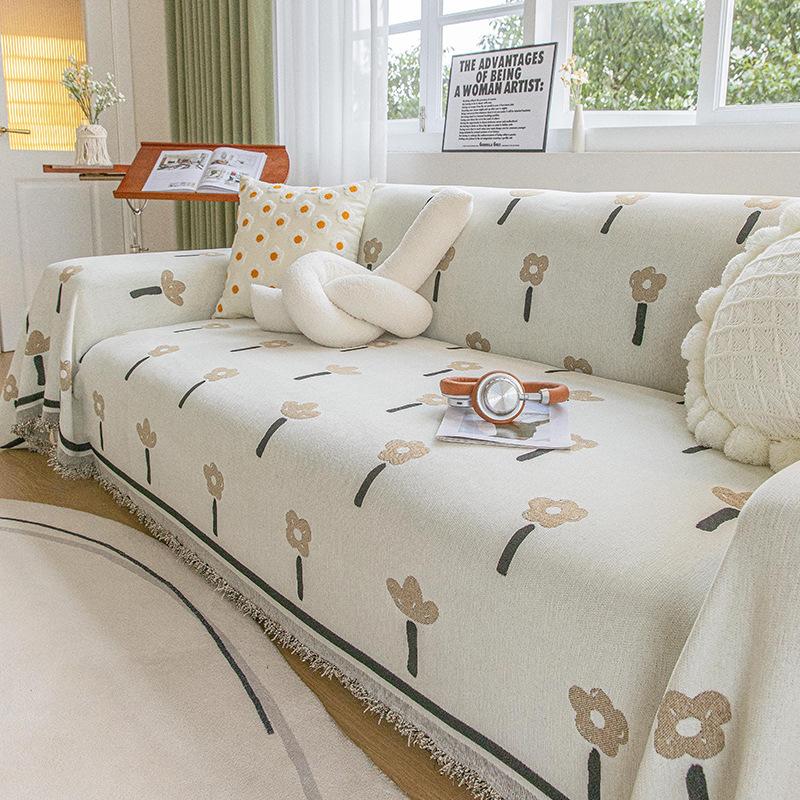 Chenille Sofa Towel All Cover Blanket Four Seasons Universal I Sofa Cover Cloth Anti-Scratching Full Cover Sofa Cover