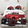 Bedding Three-Piece 3D Digital Printing Cartoon Car Children'S Quilt