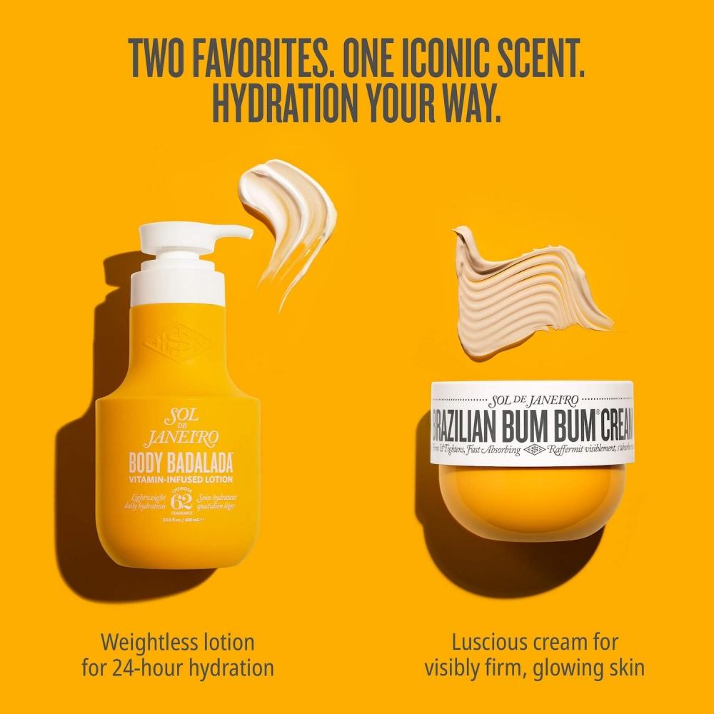 Sol De Janeiro Лосьон для тела Badalada с гиалуроновой кислотой 13,52 унции 400 мл