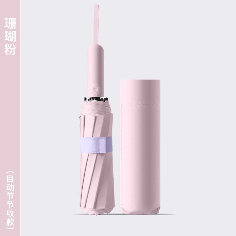 Трехслойный 10-спицевый цветной клеевой материал, ручка с подсолнечным шарнирным механизмом закрывания, солнцезащитный положительный