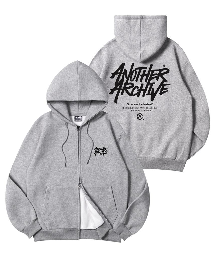 Худи на молнии Another Archive 2-Way Graffiti_Черный