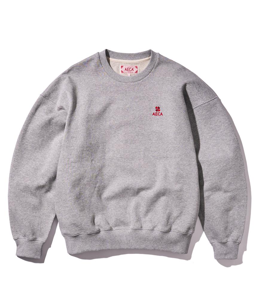 AECA Everyday Aeca Clover Sweat Shirts-Grey