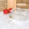 Enbalance Food Storage Container Clear Container Set X X Bag X Bag X Made In Japan Enbalance Container Clear Transparent Miso For Storing Food In