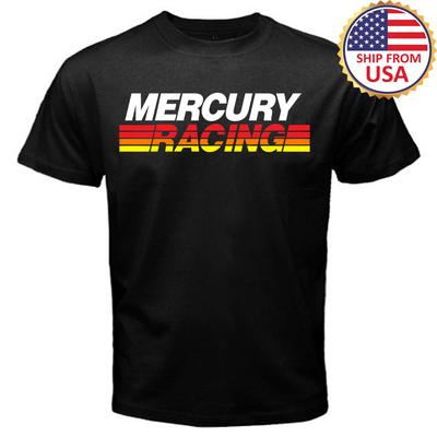 Мужские черные лодки Mercury Racing Размеры от S до 3XL