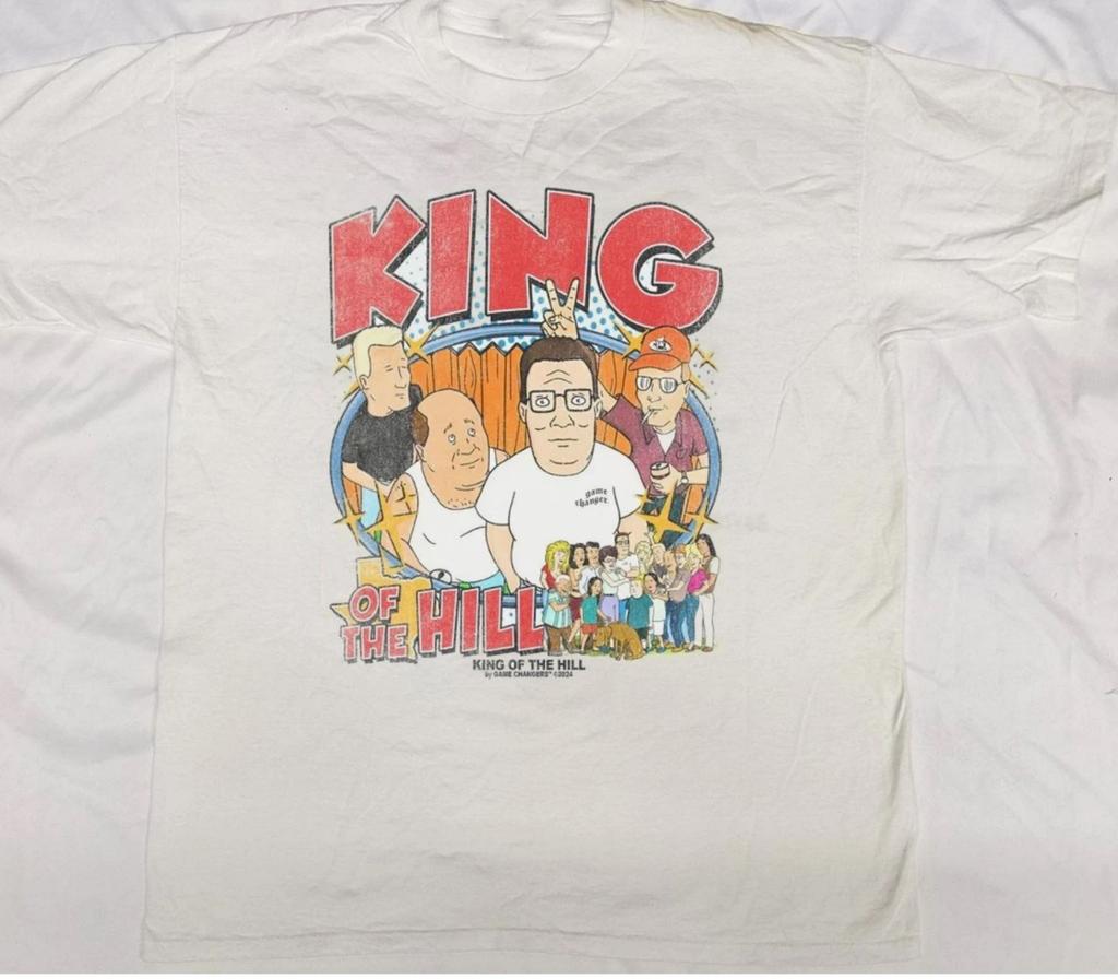 KING OF THE HILL Cotton Unisex Classic All Size S 45XL