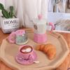 Coffee Machine Simulation Coffee Set Kettle Snack Afternoon Tea Toy Play House Toy  Kids Gift