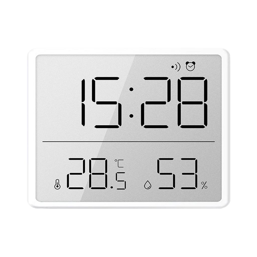 Тонкие электронные настенные часы Цифровые настенные часы на батарейках Магнитные присоски для крепления на холодильник