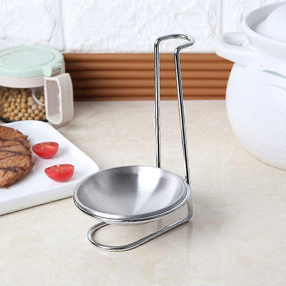 Multifunction Stainless Steel Spoon Holder Cooking Utensil Shelf Spoon Rests - DD