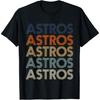 Винтажная футболка Astros в ретро-стиле 70-х 80-х с именем(4)