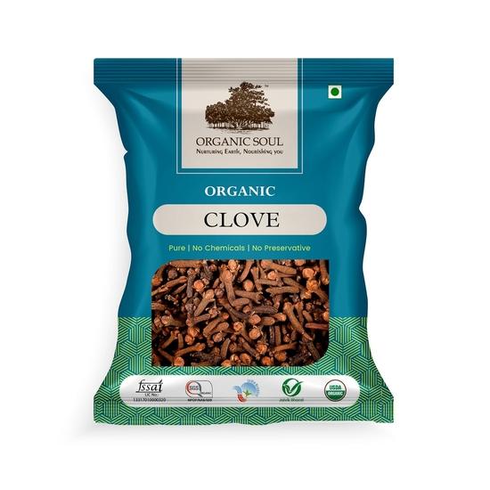 Organic Whole Clove (Laung) 50gram | No Artificial Colour Or Preservatives | NPOP Certified I Organic Ceritfied